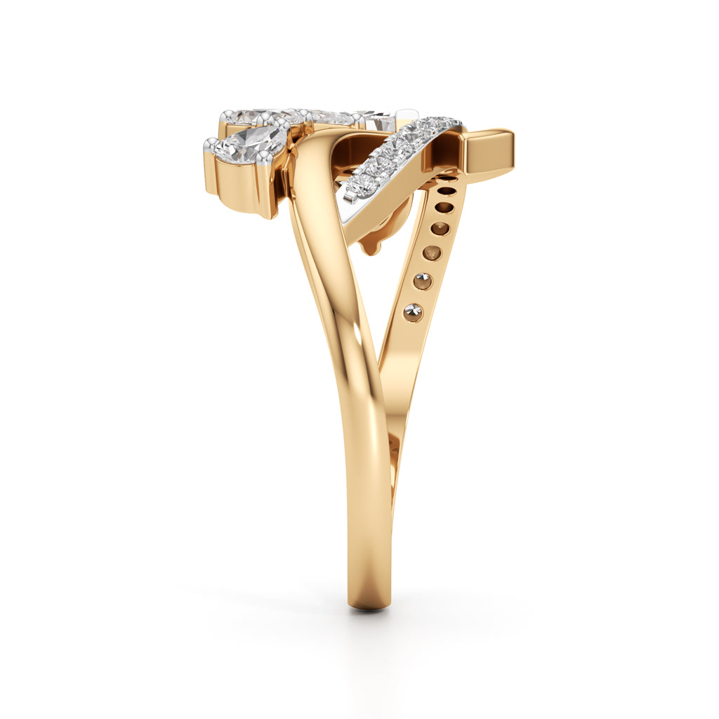 Roselle Heart Harmony Ring