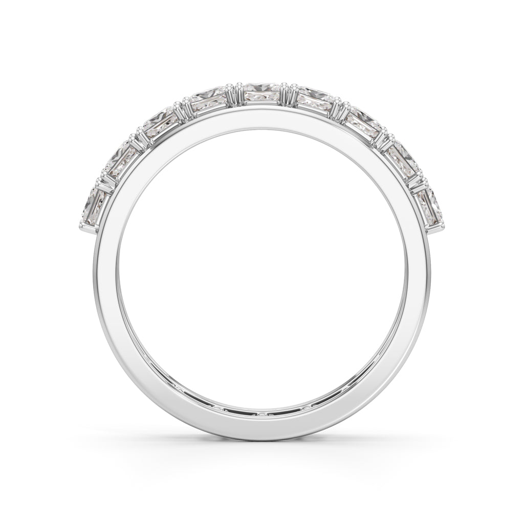 Regalia Princess-Cut Diamond Eternity Band