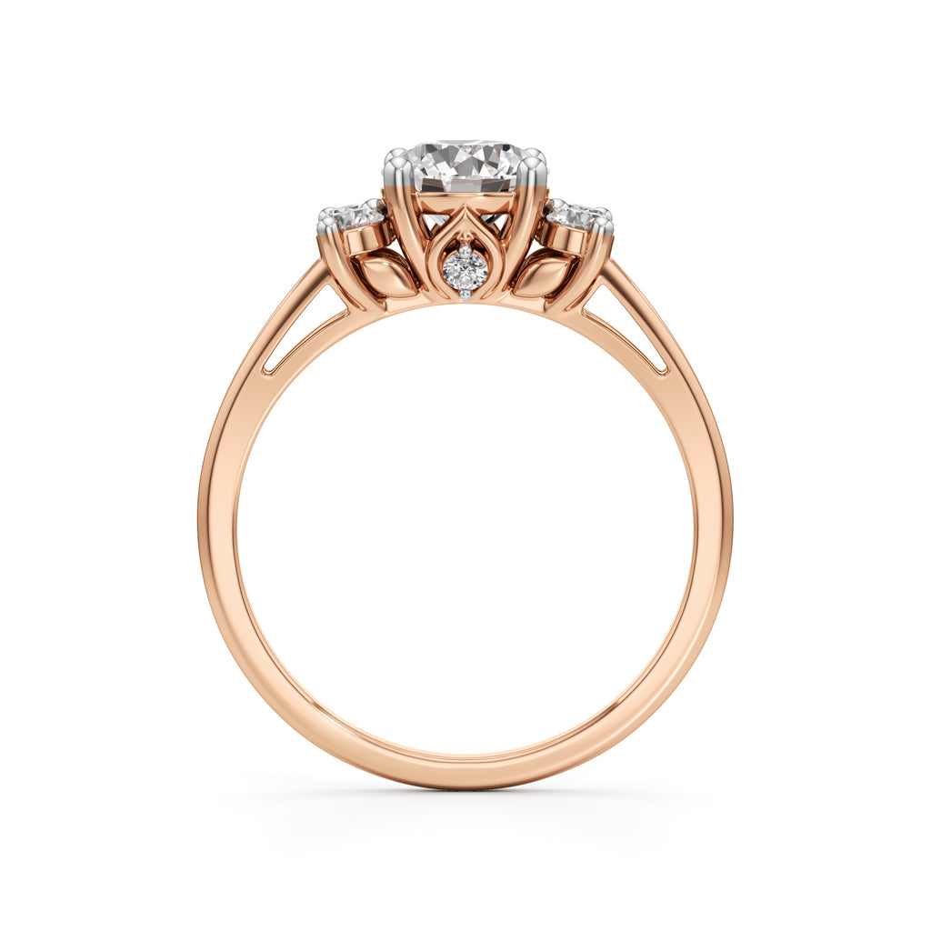 Aurora Halo Blossom Ring