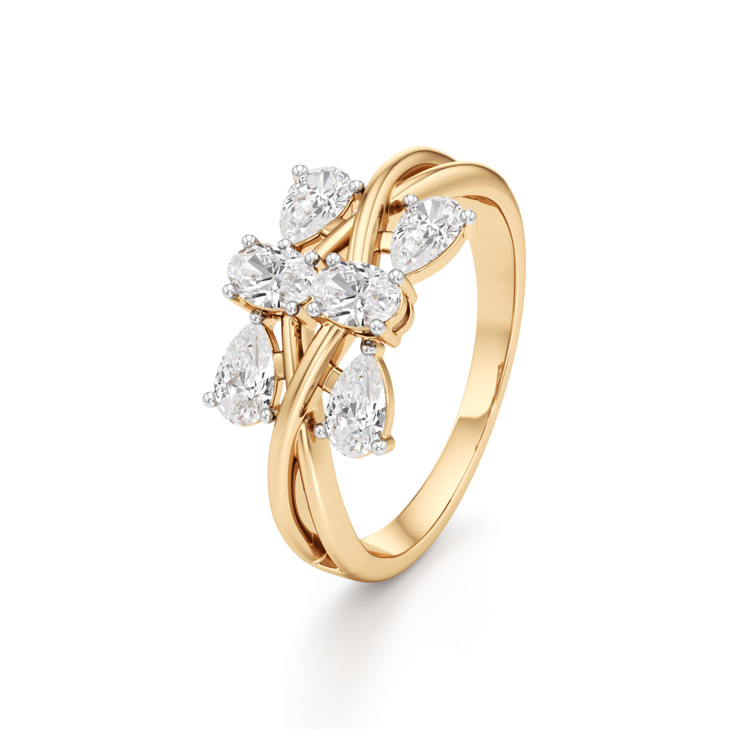 Flora Radiance Cluster Ring