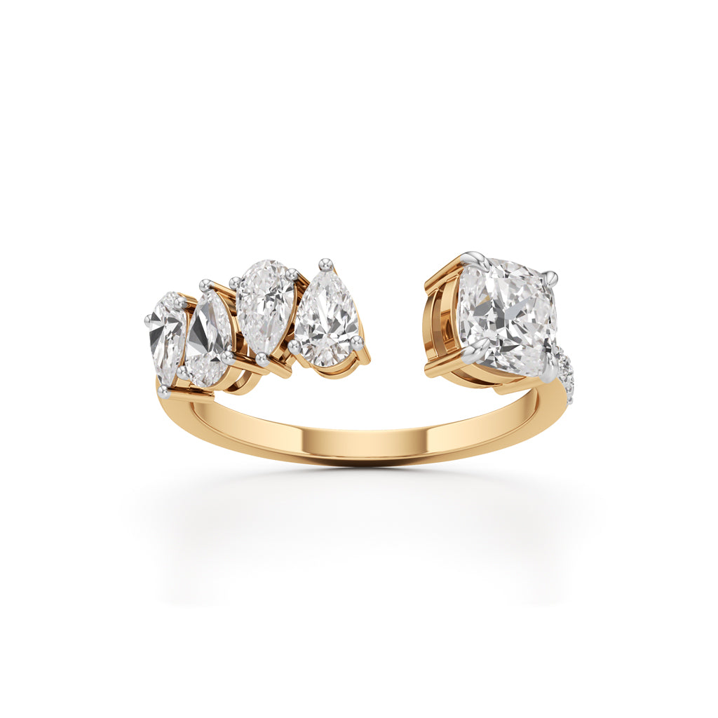 Radiant Crest Ring