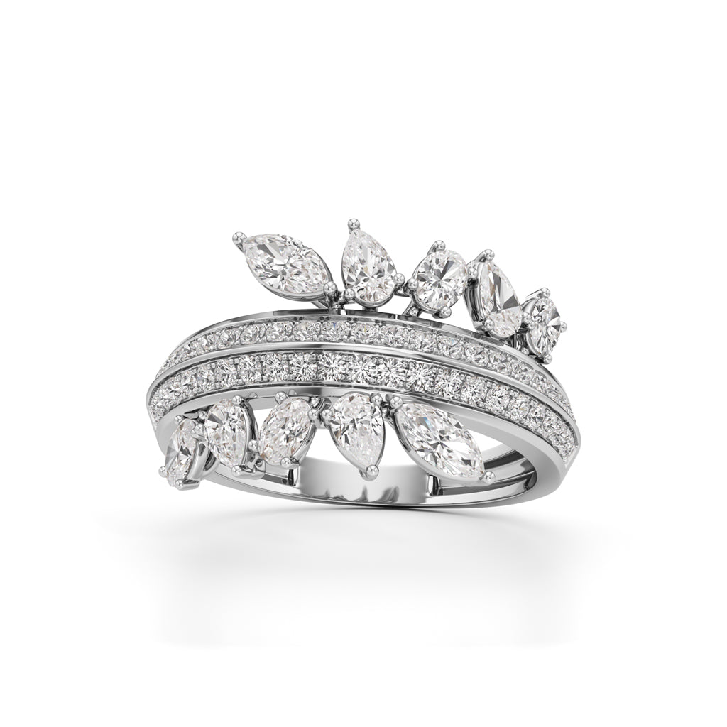 Celestia Crown Diamond Ring