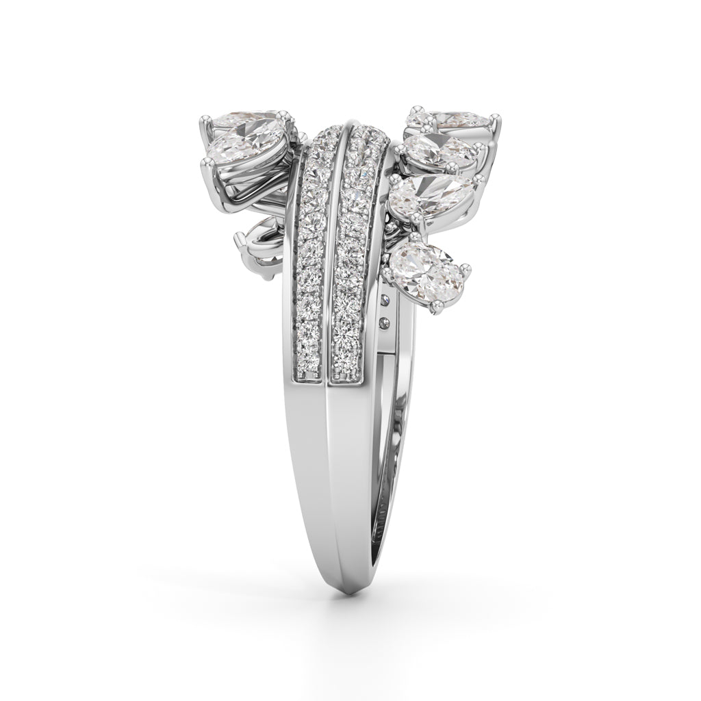 Celestia Crown Diamond Ring