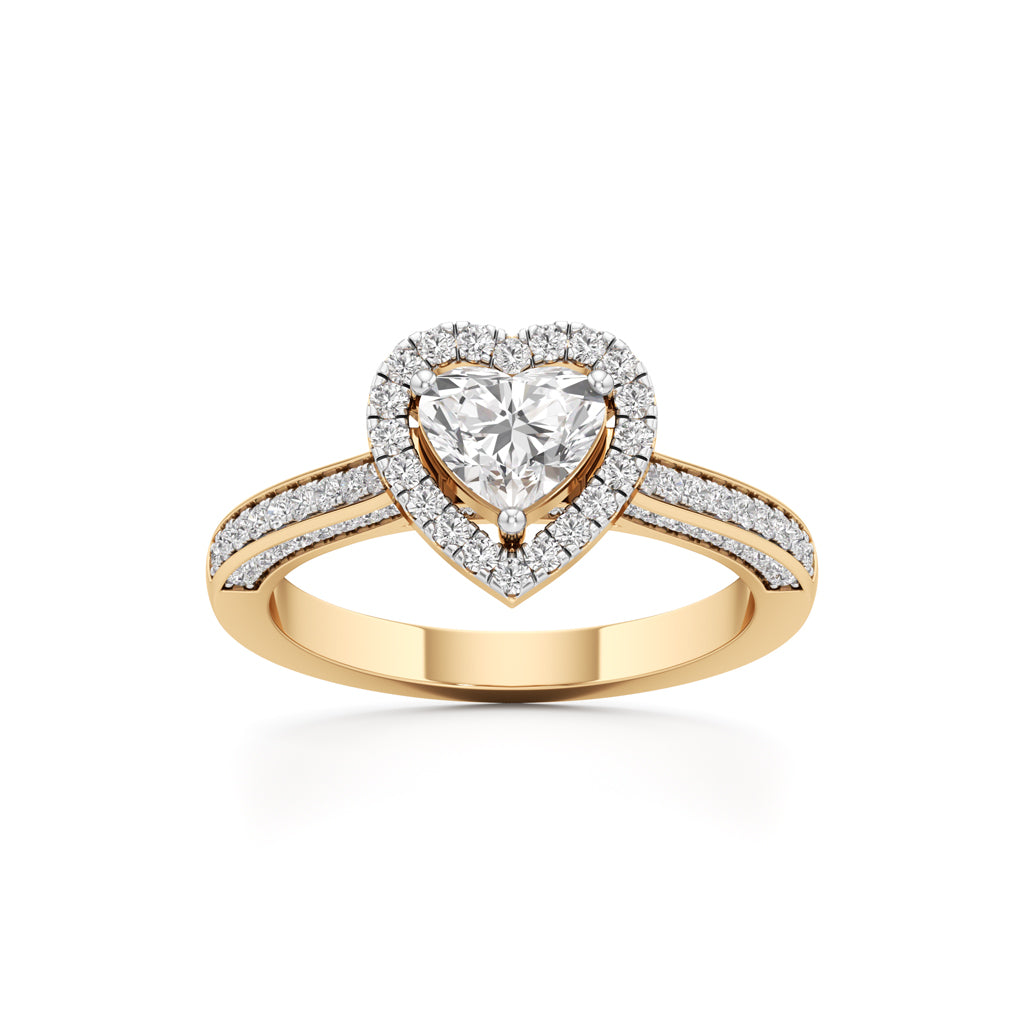 Eternal Embrace Heart Diamond Ring