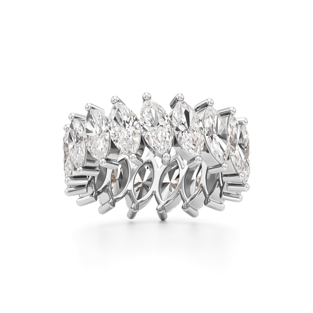 Marquise Diamond Eternity Band