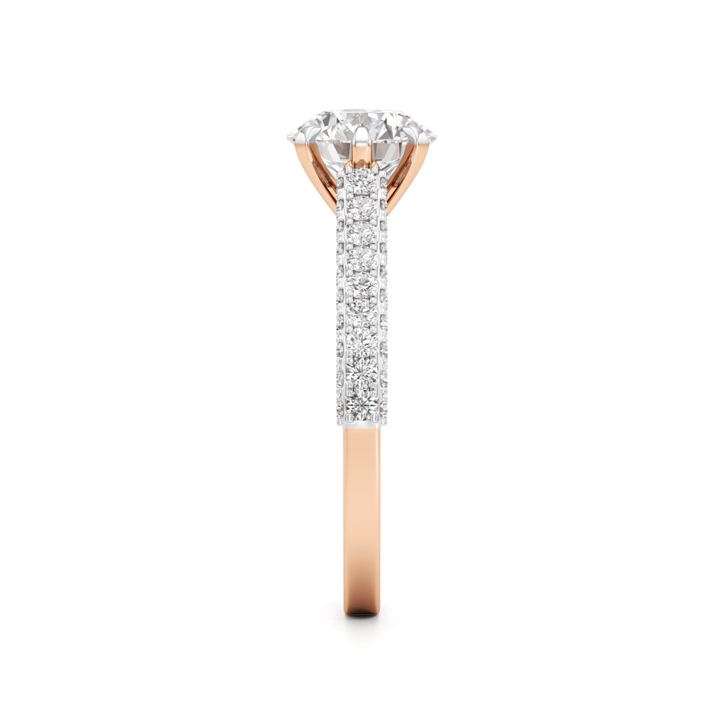 Lustrous Charm Diamond Ring