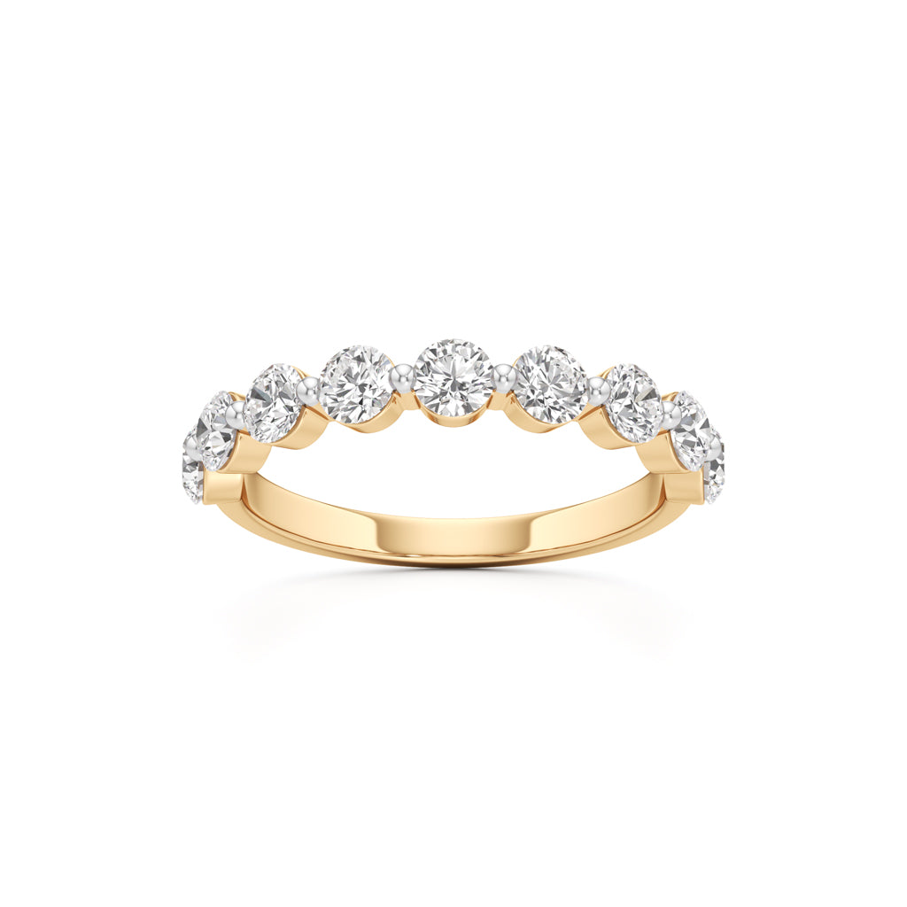 Classic Seven-Stone Diamond Band