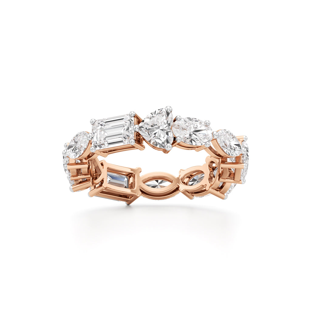 Celestia Radiant Eternity Band