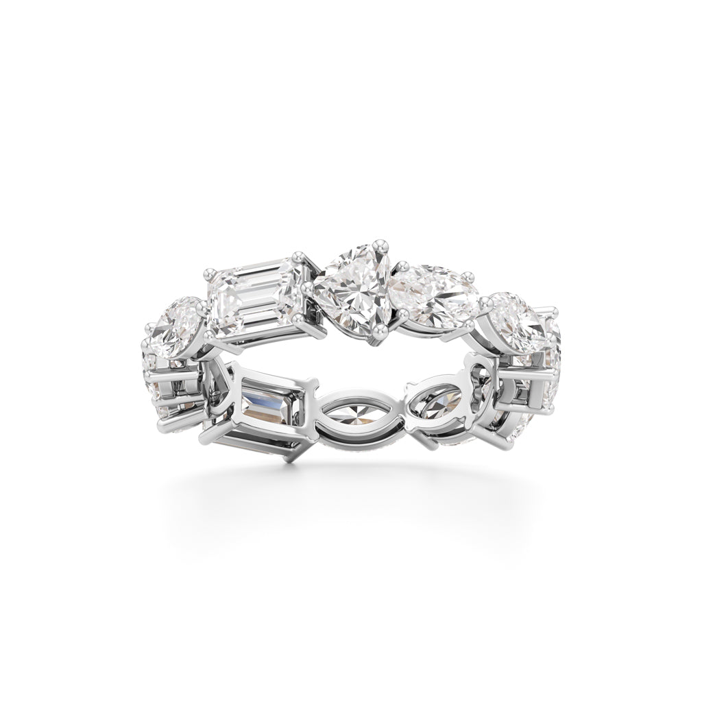 Celestia Radiant Eternity Band