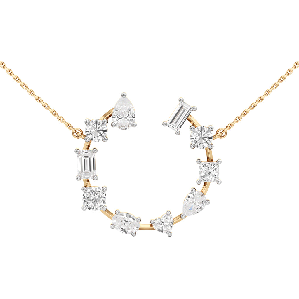 Naomi 2.50Ct Unique Shape Fancy Pendant