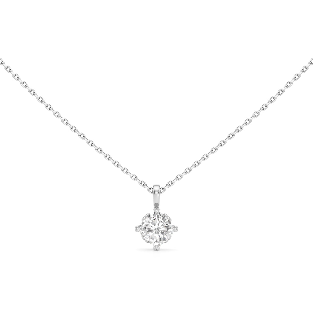 1.00 Ct Cushion Serene Pendant