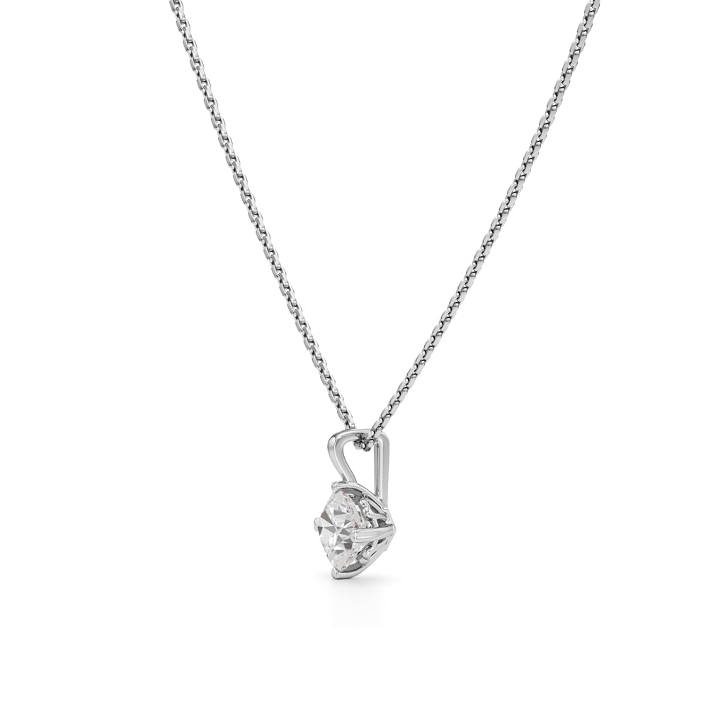 1.00 Ct Cushion Serene Pendant