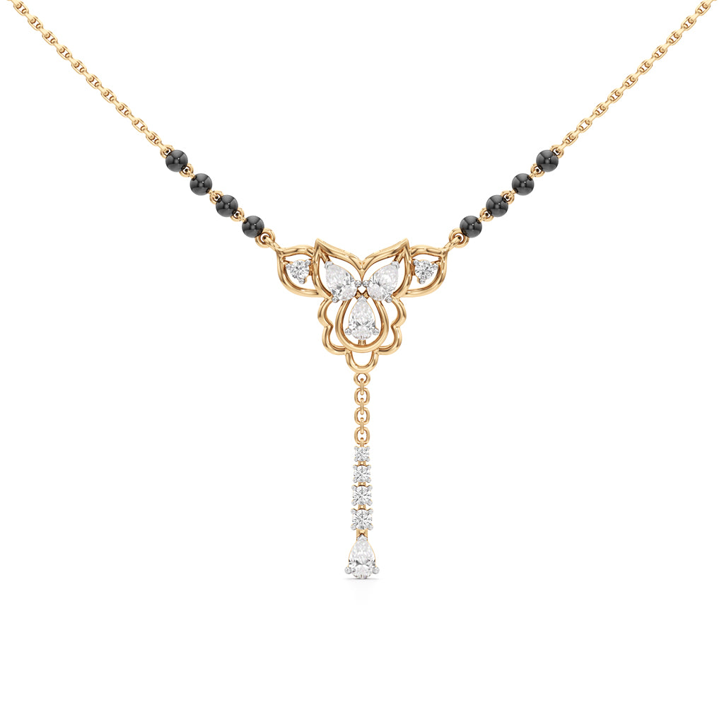 Ethereal Butterfly Mangalsutra