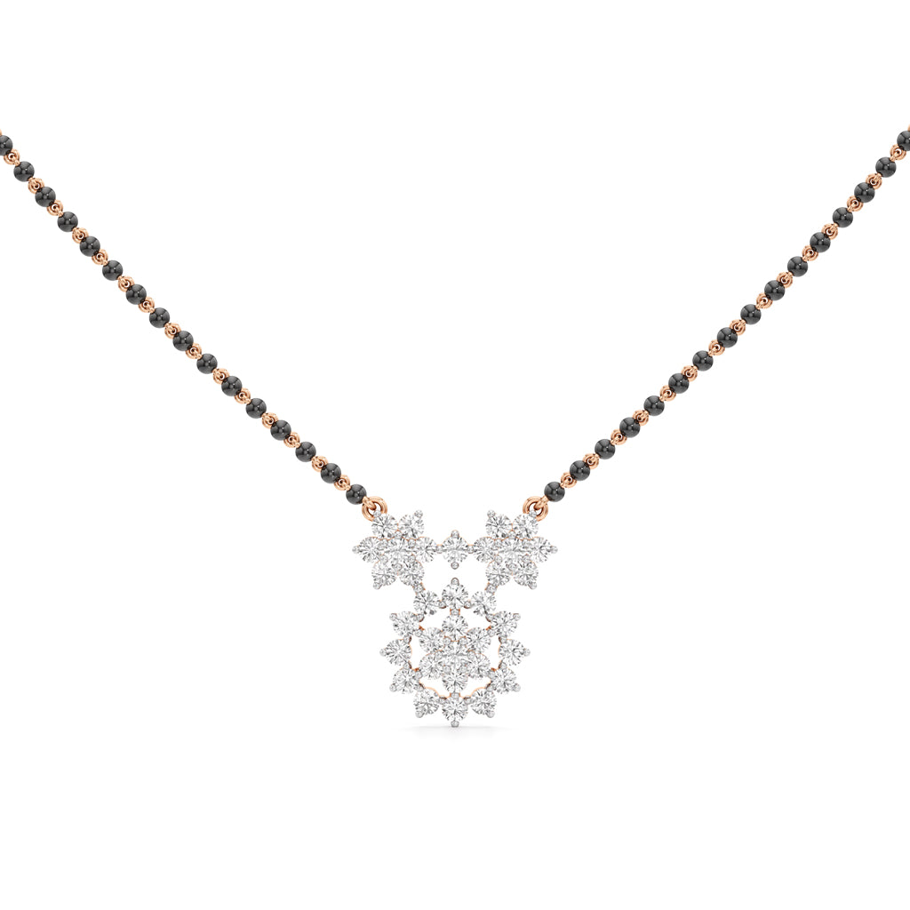 Floral Radiance Mangalsutra.