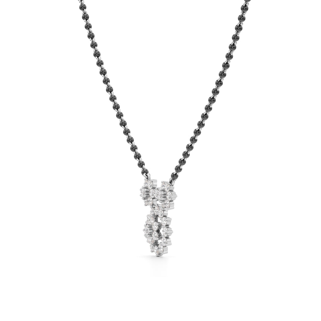 Floral Radiance Mangalsutra.