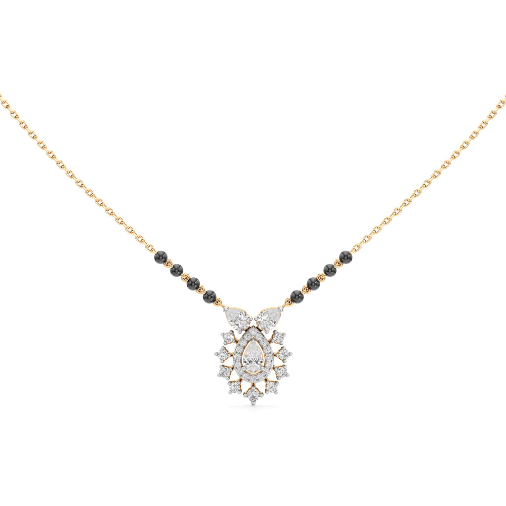 Aarohi Royal Bloom Diamond Mangalsutra