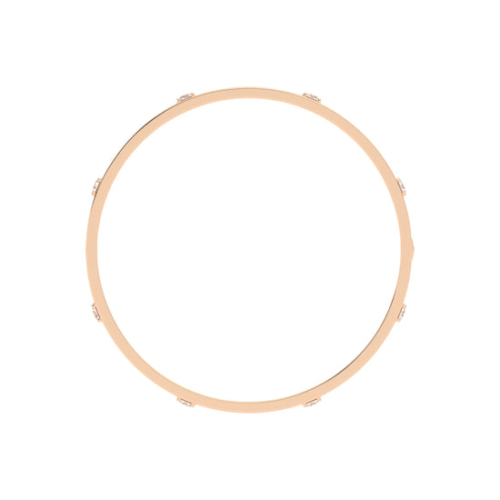 Athena Greek Key Diamond Bangle