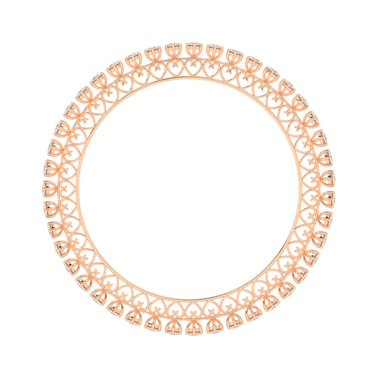 Aurora Prong-Set Diamond Bangles