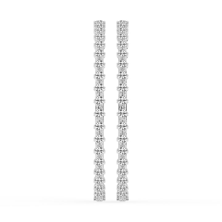 Aurora Prong-Set Diamond Bangles