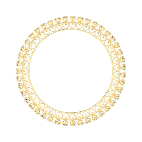 Aurora Prong-Set Diamond Bangles