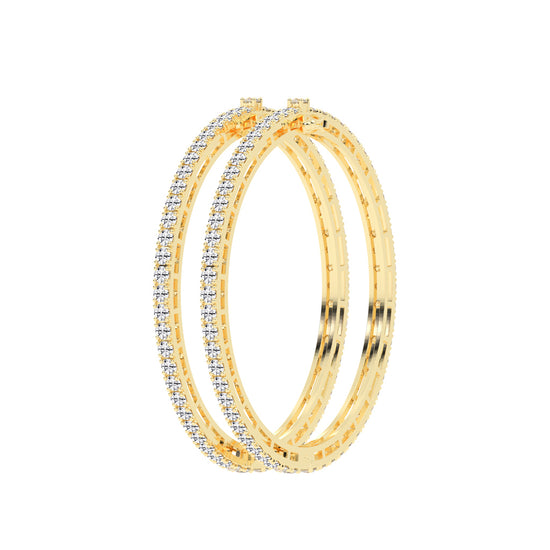 Regal Radiance Diamond Bangle
