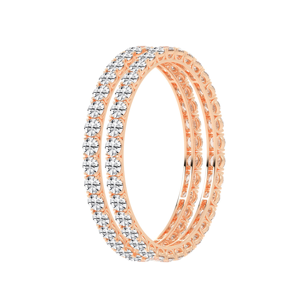 Lustrous Illusion Bangles