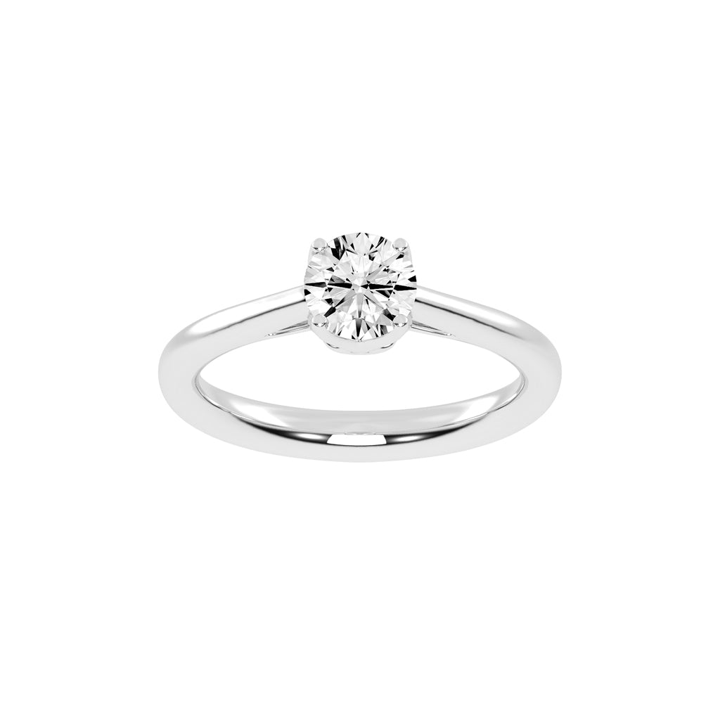 Solvista round cut solitaire lab diamond ring