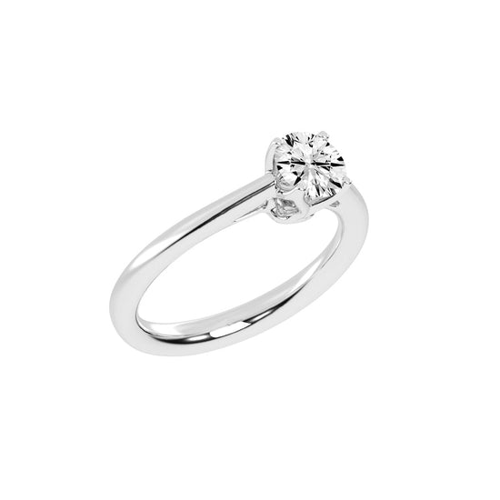 Solvista round cut solitaire lab diamond ring