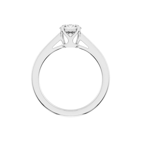 Solvista round cut solitaire lab diamond ring
