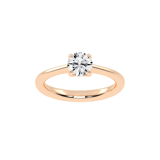 Timeless Round-Cut Solitaire Ring