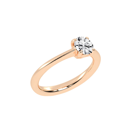 Timeless Round-Cut Solitaire Ring