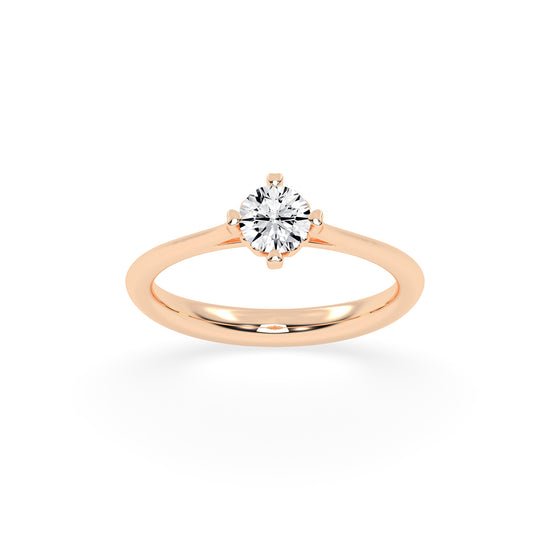 Classic Solitaire Brilliance Ring