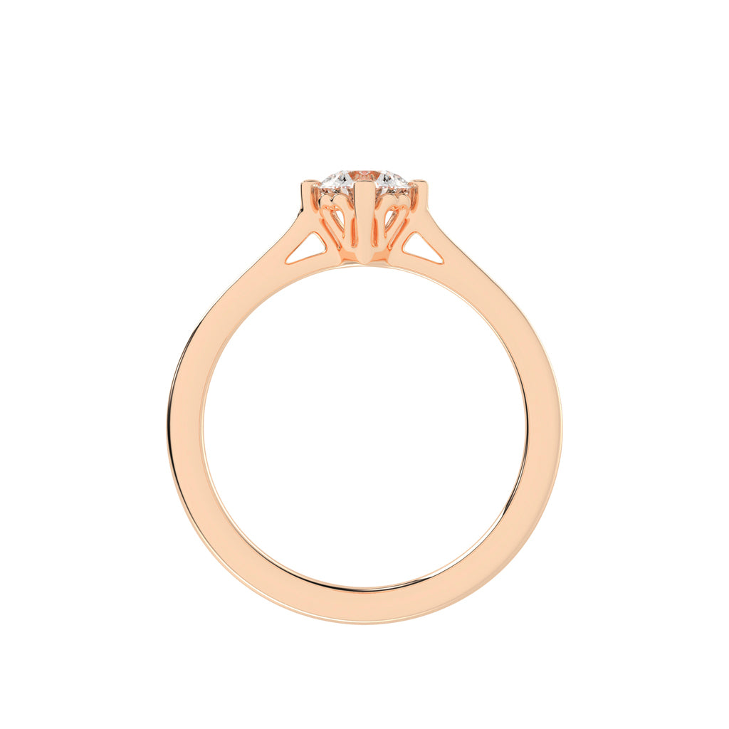 Classic Solitaire Brilliance Ring