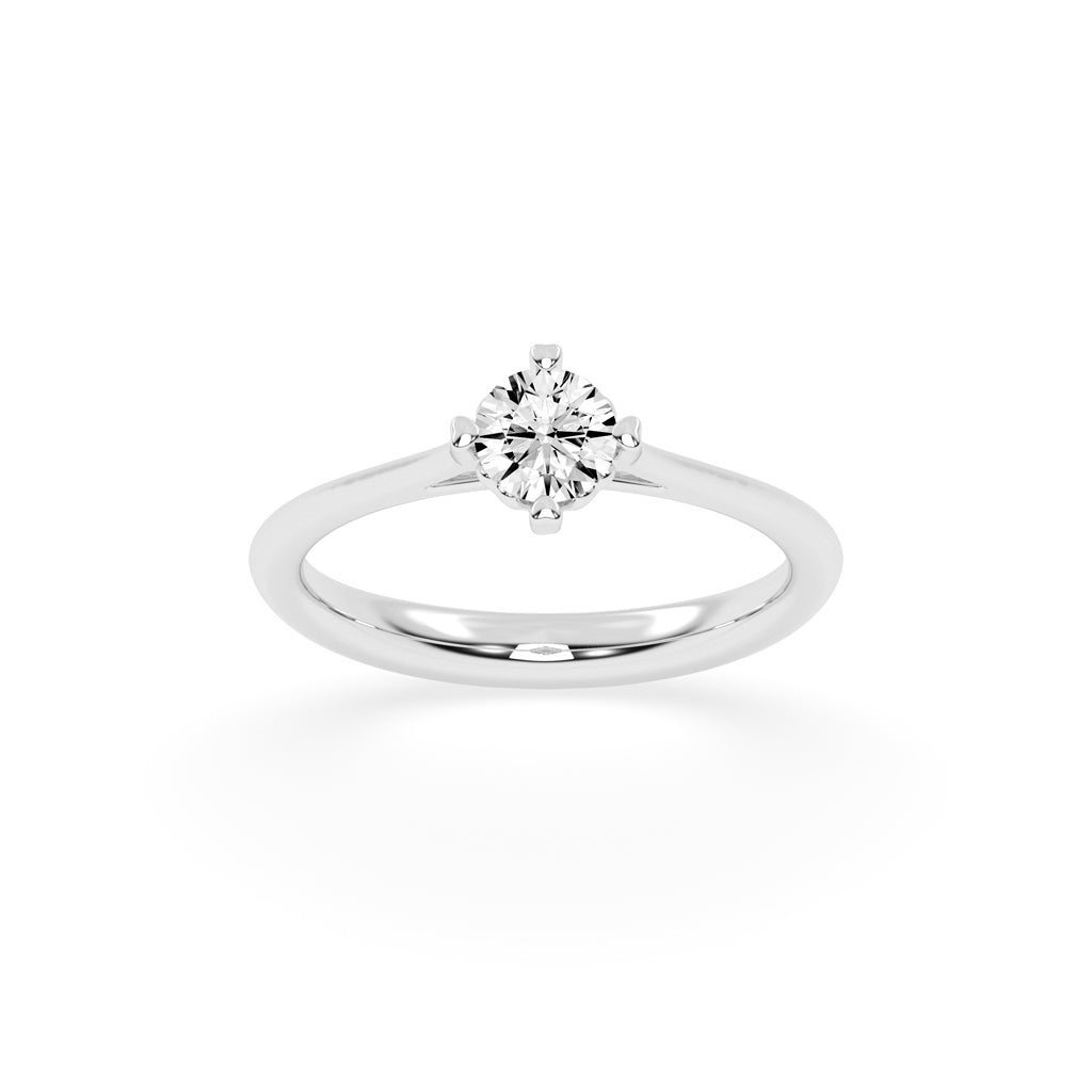 Classic Solitaire Brilliance Ring