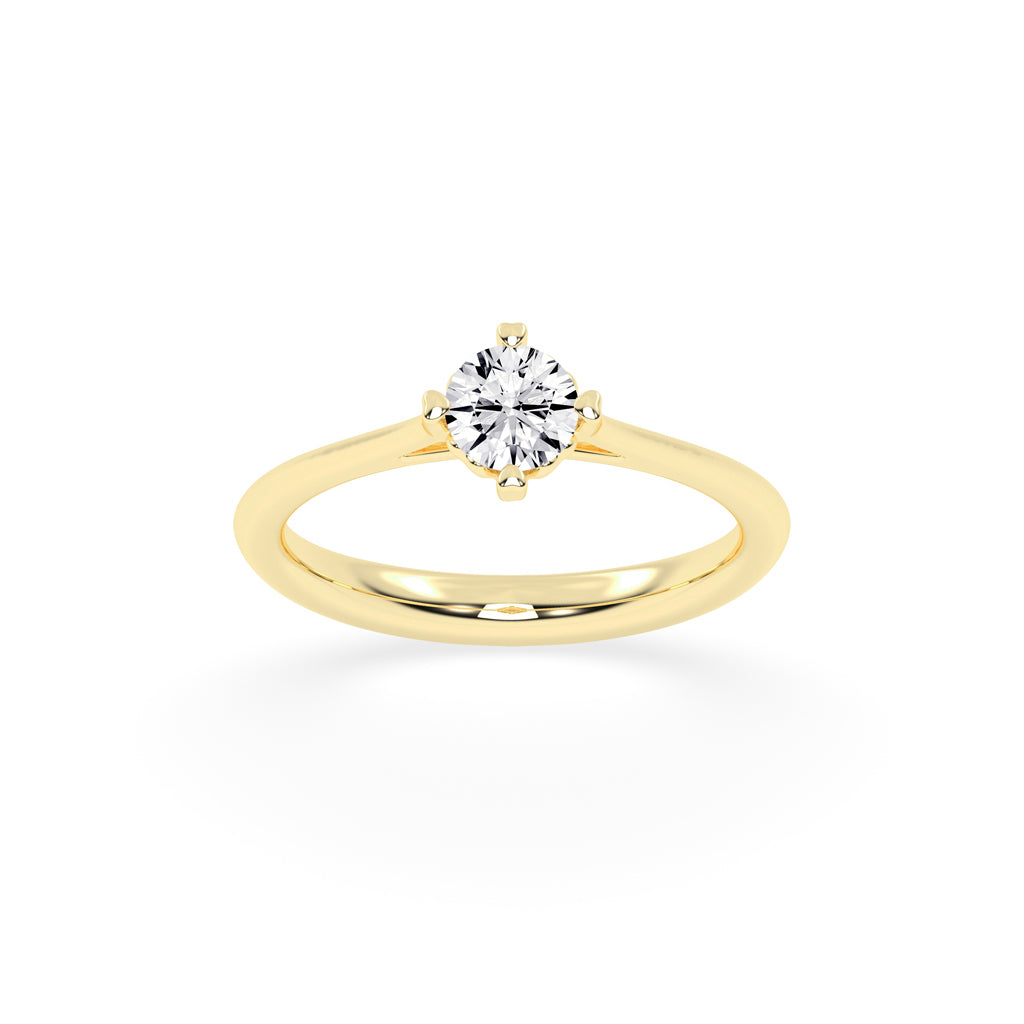 Classic Solitaire Brilliance Ring
