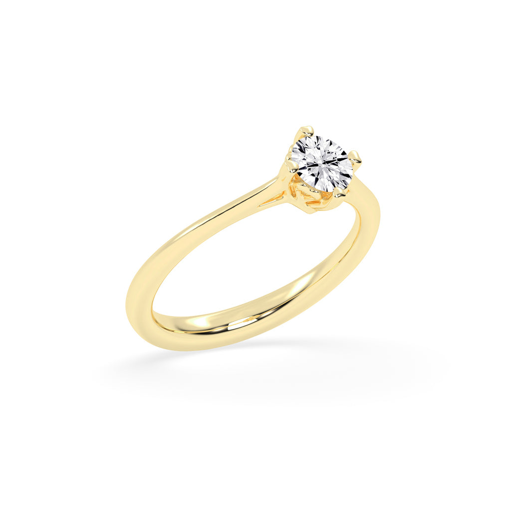 Classic Solitaire Brilliance Ring