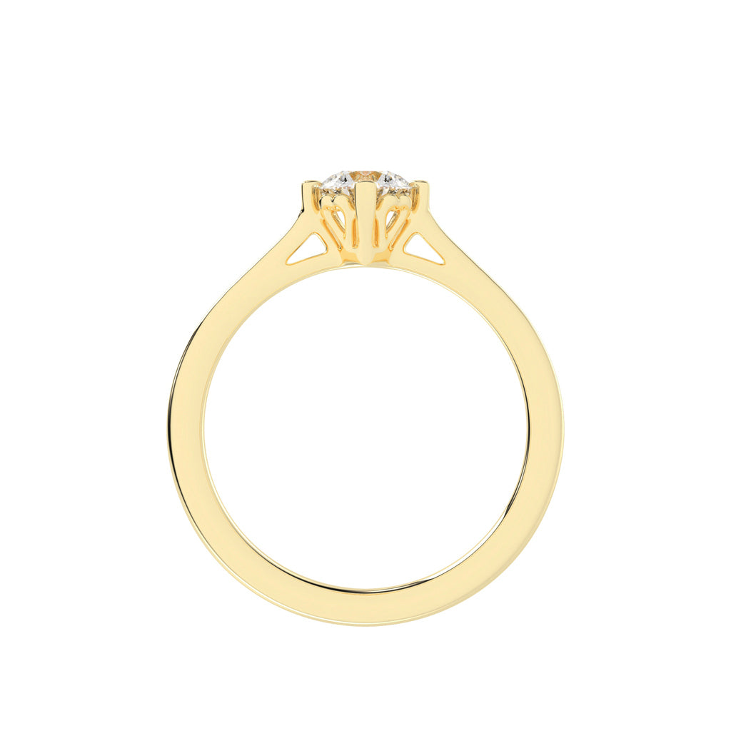 Classic Solitaire Brilliance Ring