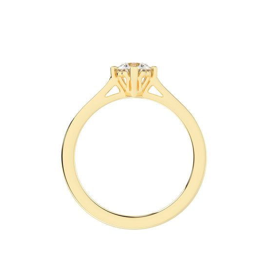 Classic Solitaire Brilliance Ring