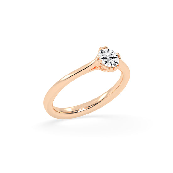Beautiful Solitaire Love Ring
