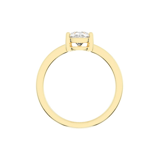 Pear Solitaire Engagement Ring