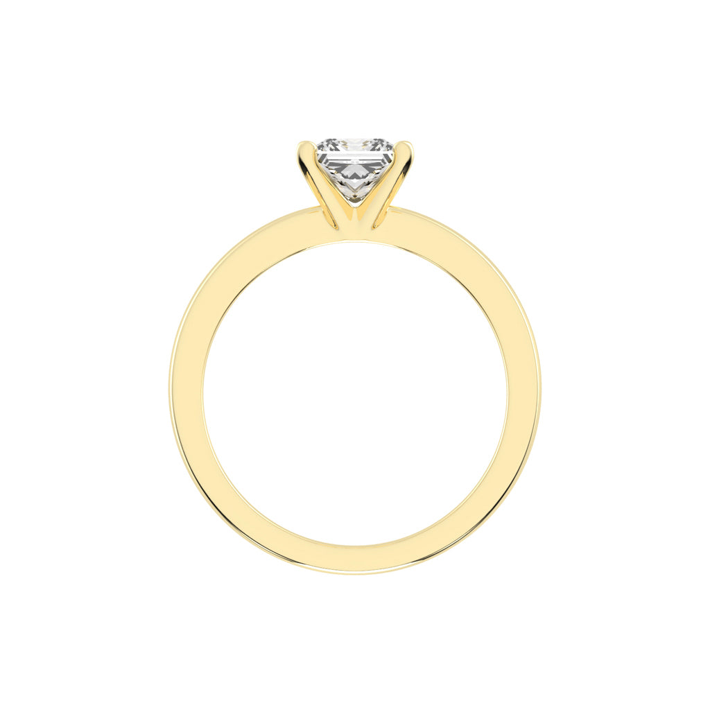 Solien Princes Cut Solitaire Lab Diamond Ring