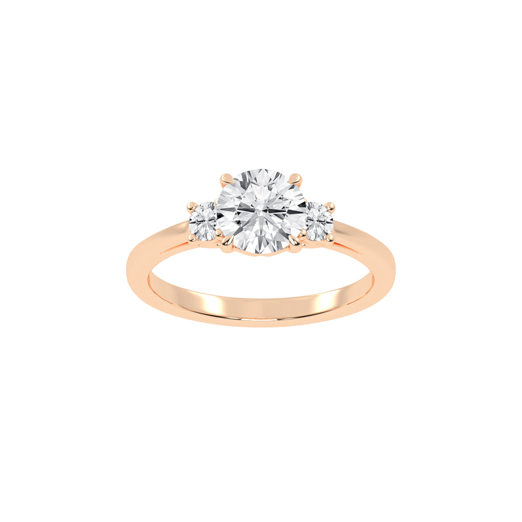 Classic Three-Stone Engagement Ring