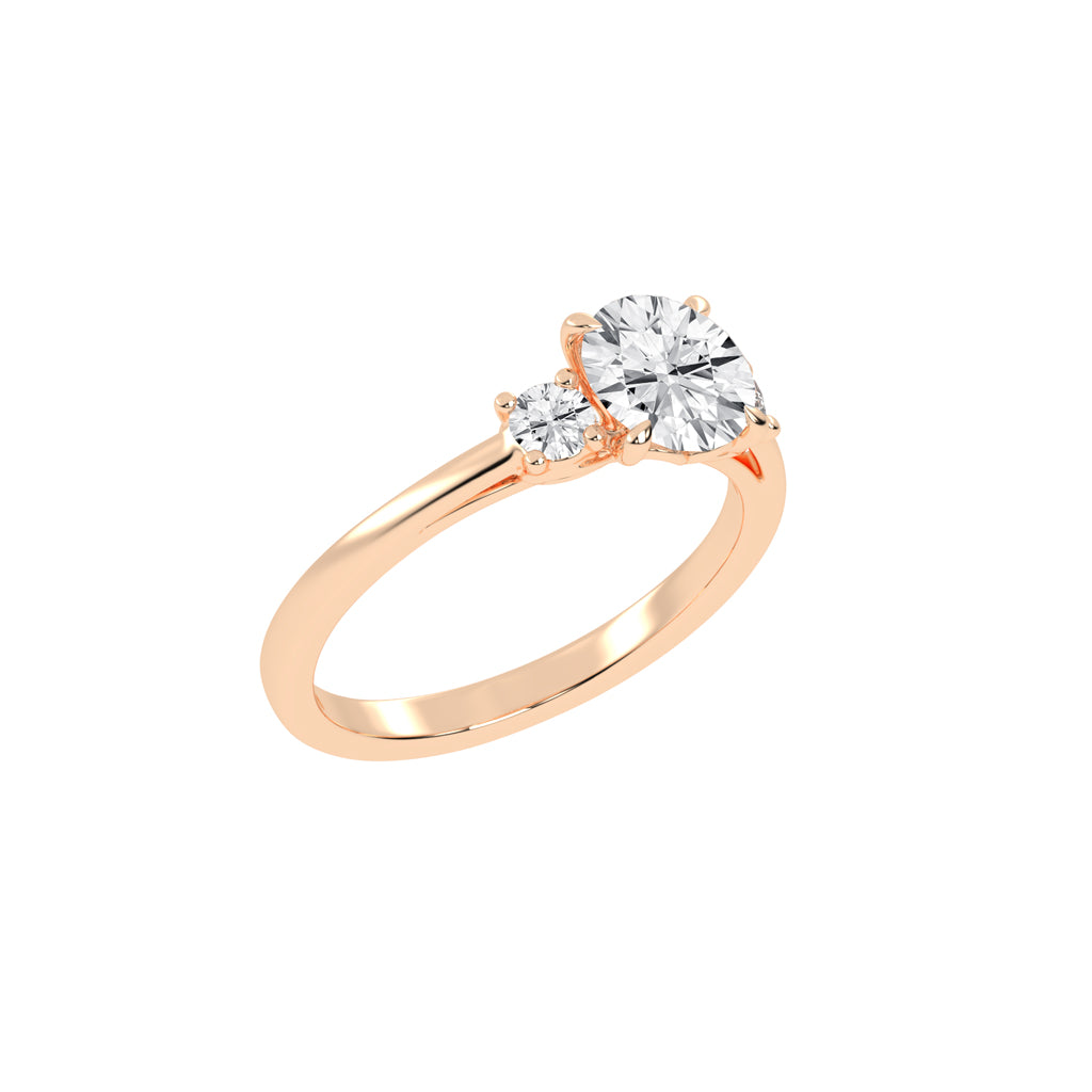 Classic Three-Stone Engagement Ring
