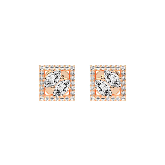 Marquise Sparkle Fancy Stud Earrings