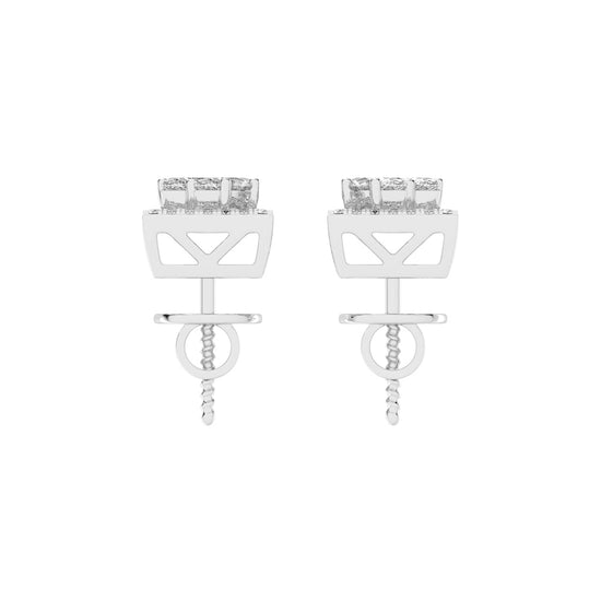 Marquise Sparkle Fancy Stud Earrings