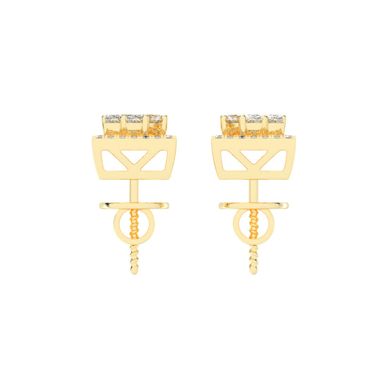 Marquise Sparkle Fancy Stud Earrings