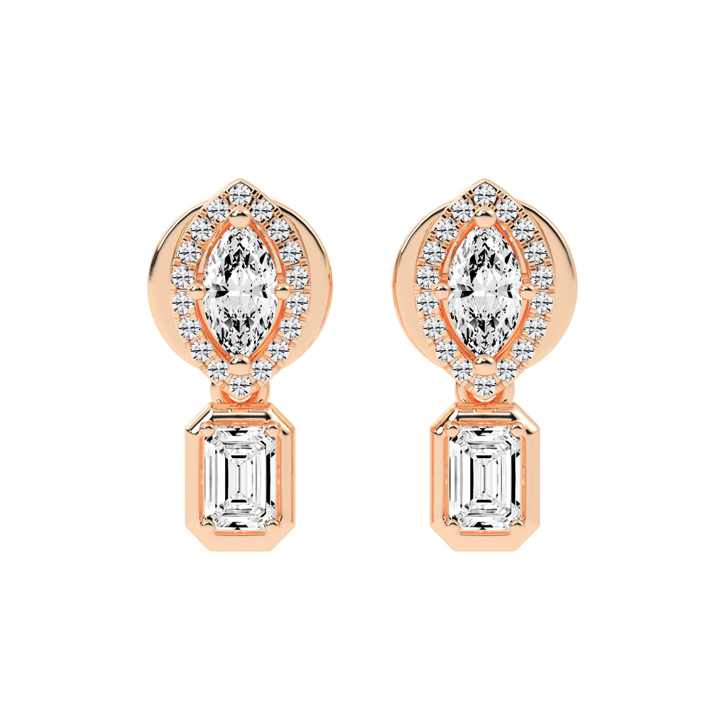 Duet Drop Dazzle Earrings