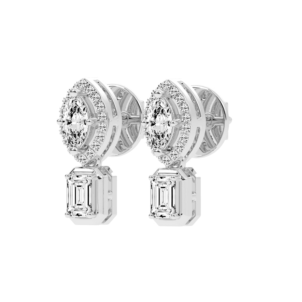 Duet Drop Dazzle Earrings