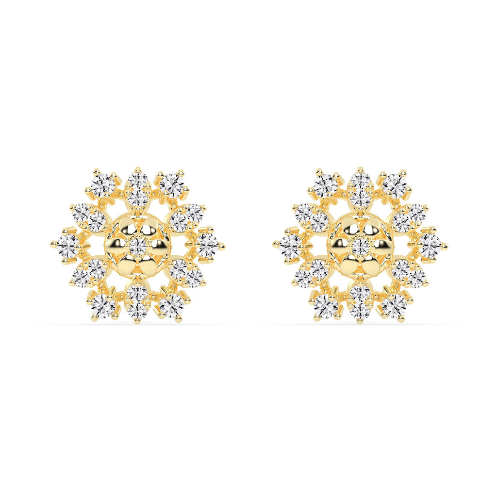 Celestial Spark Diamond Studs