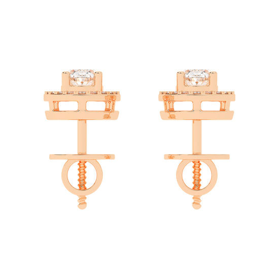 Seraphina Halo Studs